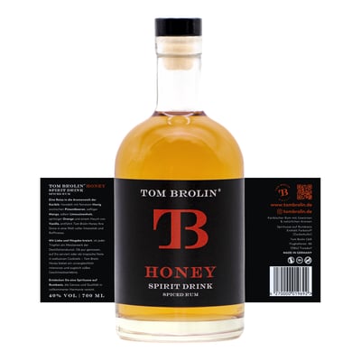 TOM BROLIN Honey Spiced Rum
