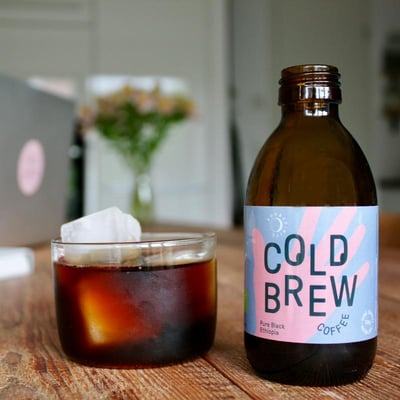 6x Pure Black Ethiopia Bio - Cold Brew Coffee