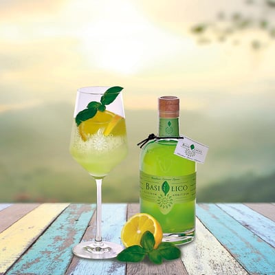 Basilico Elixirum-Aperitivum - Basilikum-Likör