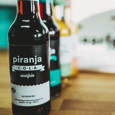 Piranja Schnupperkiste - 20x Limonaden und Eistee (9 verschiedene Sorten)