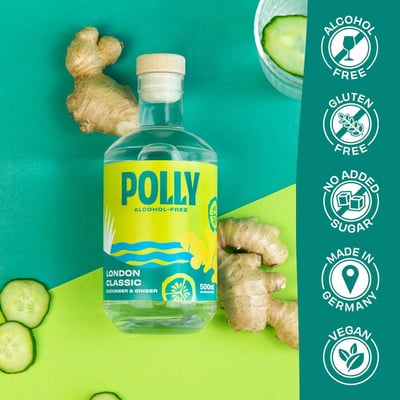 POLLY London Classic – Alkoholfreie Gin Alternative
