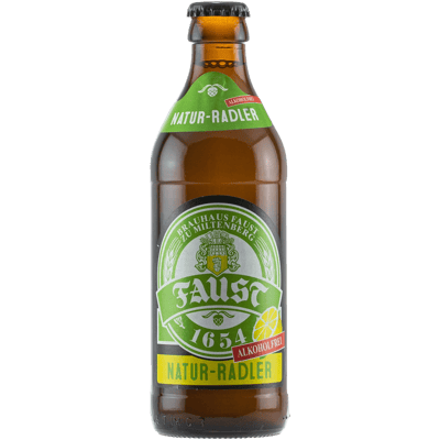 Brauhaus Faust Natur-Radler alkoholfrei