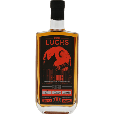 Der Luchs Red Hills RUM Serie - Rum Spirituose