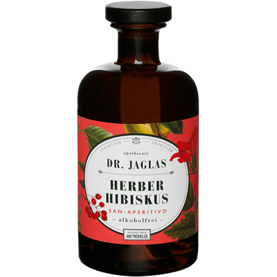 Dr. Jaglas Herber Hibiskus - alkoholfreier Aperitif