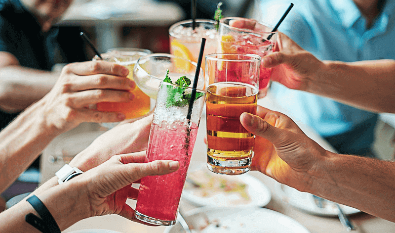 Mit alkoholfreien Alternativen durch den Januar