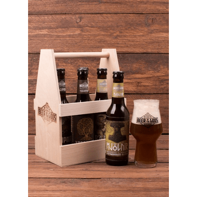 Eine Hand voll Götter - 5x Craft Beer + Bierglas