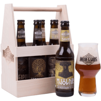 Eine Hand voll Götter - 5x Craft Beer + Bierglas