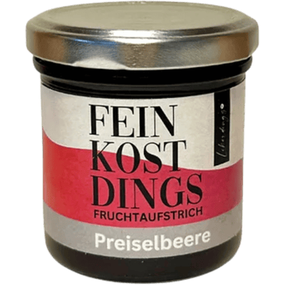 Feinkostdings Preiselbeer Fruchtaufstrich