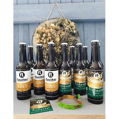 Tolkien Bundle Mixed (6x 1420er Eichental Hobbit Brown Ale + 6x Eins Pils)