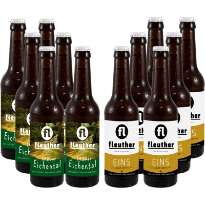 Tolkien Bundle Mixed (6x 1420er Eichental Hobbit Brown Ale + 6x Eins Pils)