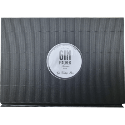 Ginmacher Gin Tasting Box - 4x verschiedene Gin-Sorten + 1x Tonic Water