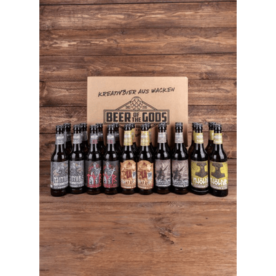 Göttergabe Craftig - Bierpaket mit 20 hopfengestopften Bieren