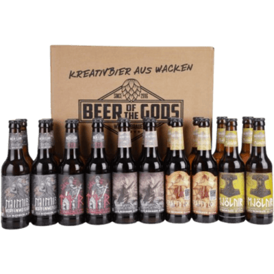 Göttergabe Craftig - Bierpaket mit 20 hopfengestopften Bieren