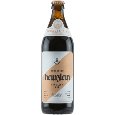 Heinzlein Dunkles 0,9% Alkohol