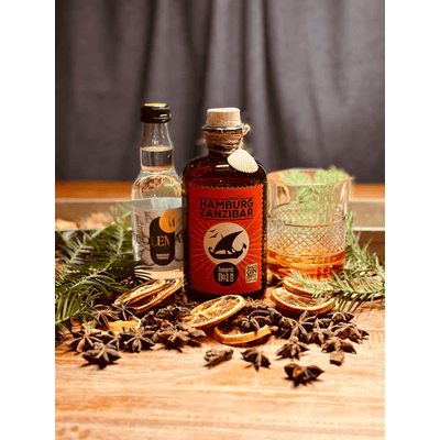 Tumeric No.1 Gin Bundle (1x Tumeric Gin + 1x Coleman Indian Tonic Water + 1x Tumbler Glas)