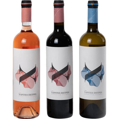 "Wein-derful time of the year" Konstantara Bio Weinbox (1x Rotwein + 1x Weißwein + 1x Rosé)