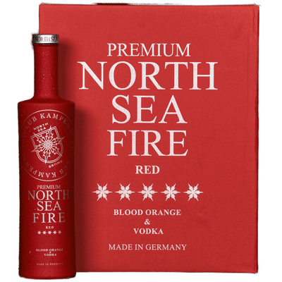North Sea Fire - Blutorangenlikör mit Vodka