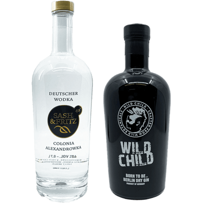 Sash & Fritz Probierpaket (Vodka + Dry Gin)