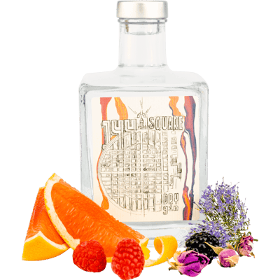 Mannheimer Ginpaket - 144 Square Mannheim Dry Gin + 144 Raspberry Square Gin