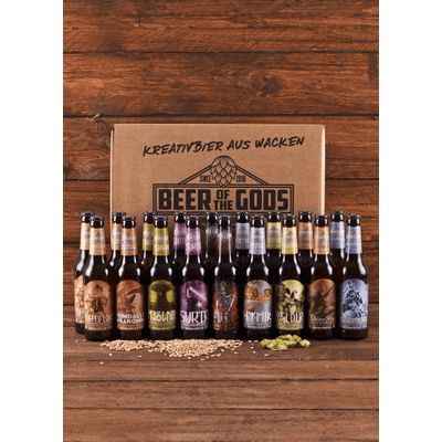 Göttergabe - 20x Beer of the Gods - Craft Beer Probierpaket Vol. 7