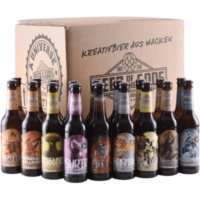 Göttergabe - 20x Beer of the Gods - Craft Beer Probierpaket Vol. 7