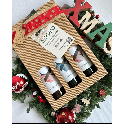 "Wein-derful time of the year" Konstantara Bio Weinbox (1x Rotwein + 1x Weißwein + 1x Rosé)